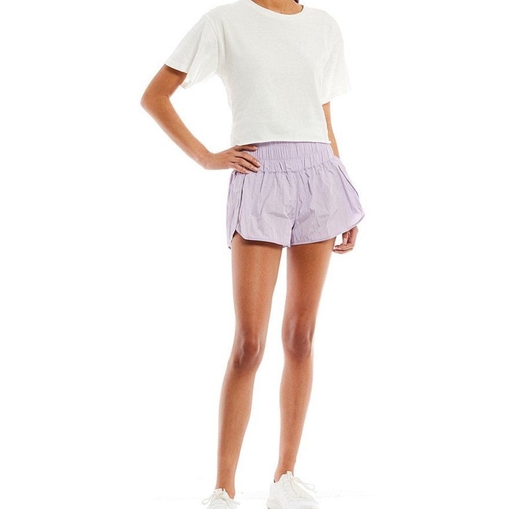 free people-The way home lavender shorts